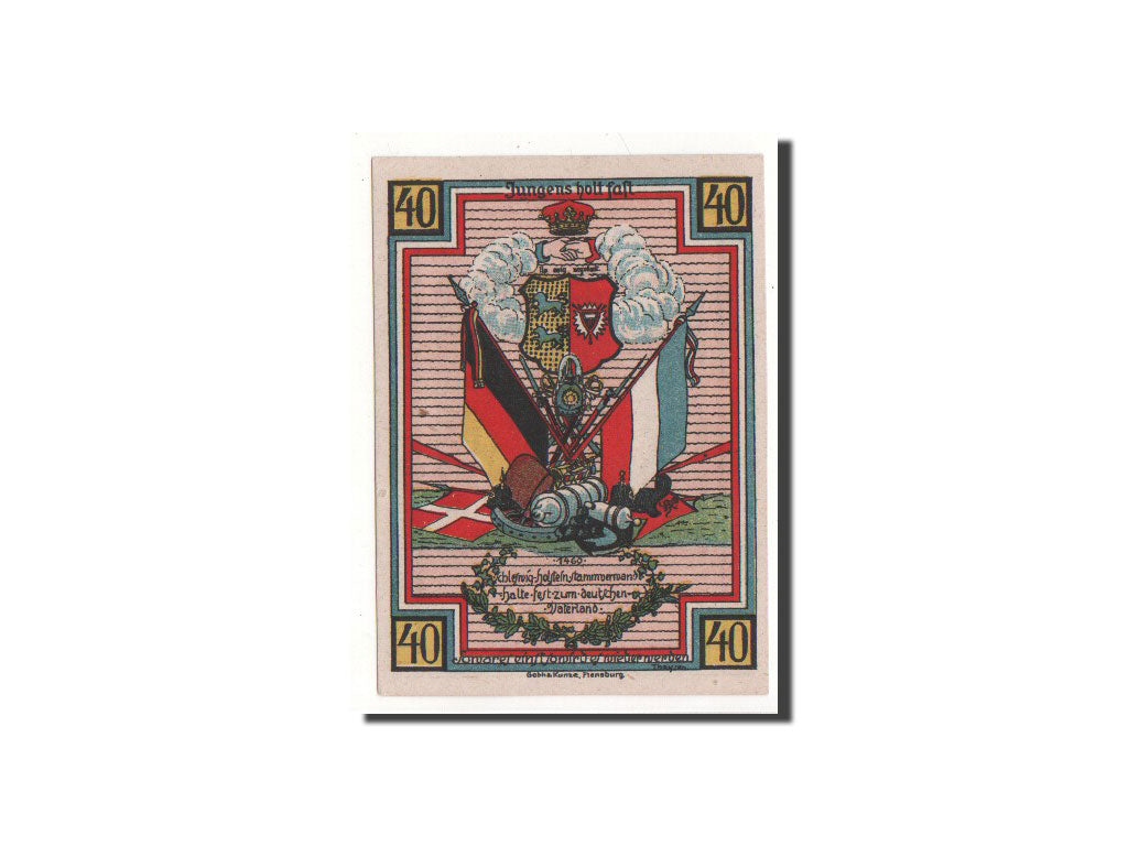 Banknote, Germany, Stedesand Gemeinde, 40 Pfennig, 1920, 1920-10-10, UNC(65-70)