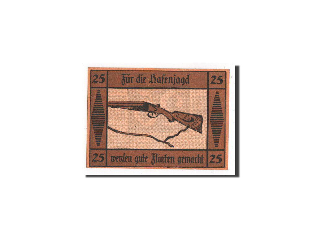 Banknote, Germany, Suhl, 25 Pfennig, O.D, UNC(65-70), Mehl:1303.1