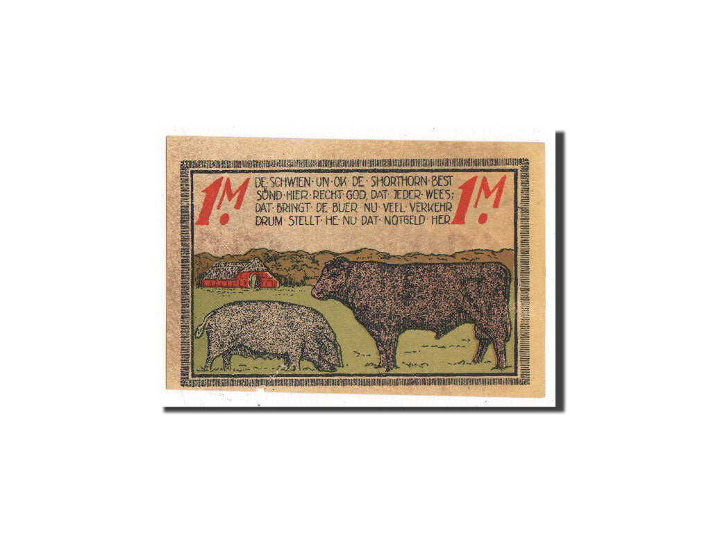 Banknote, Germany, Seeth, 1 Mark, 1921, N.D, UNC(65-70), Mehl:1215.1