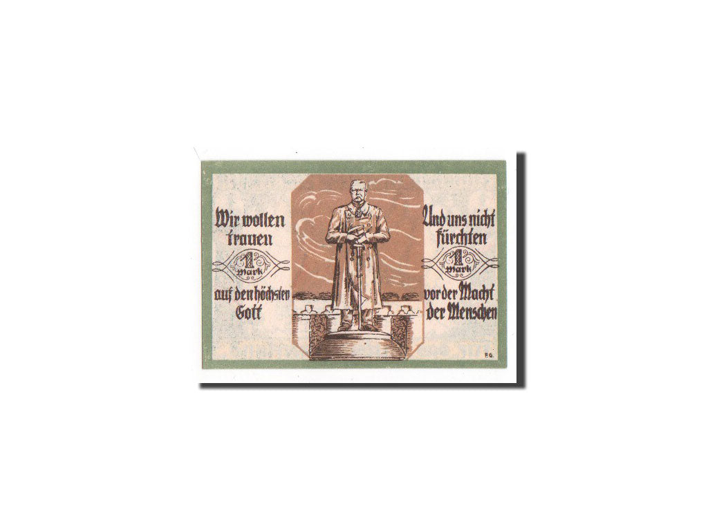 Banknote, Germany, Soltau, 1 Mark, O.D, N.D, UNC(65-70), Mehl:1239.2b