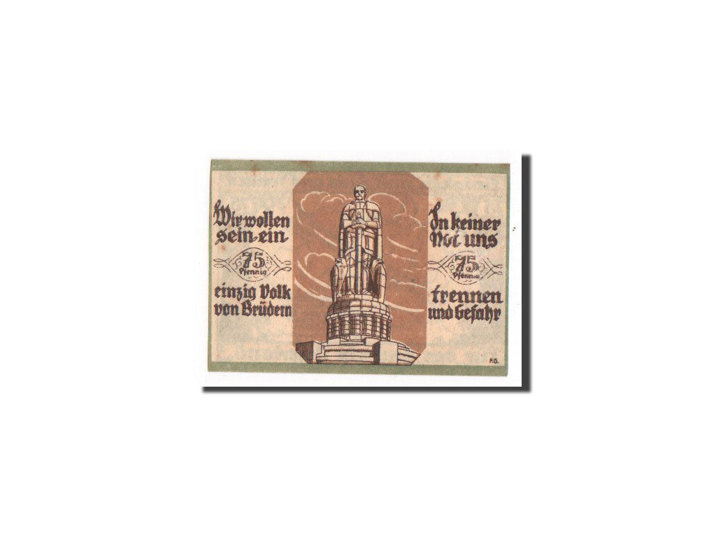 Banknote, Germany, Soltau, 75 Pfennig, O.D, N.D, UNC(64), Mehl:1239.2b
