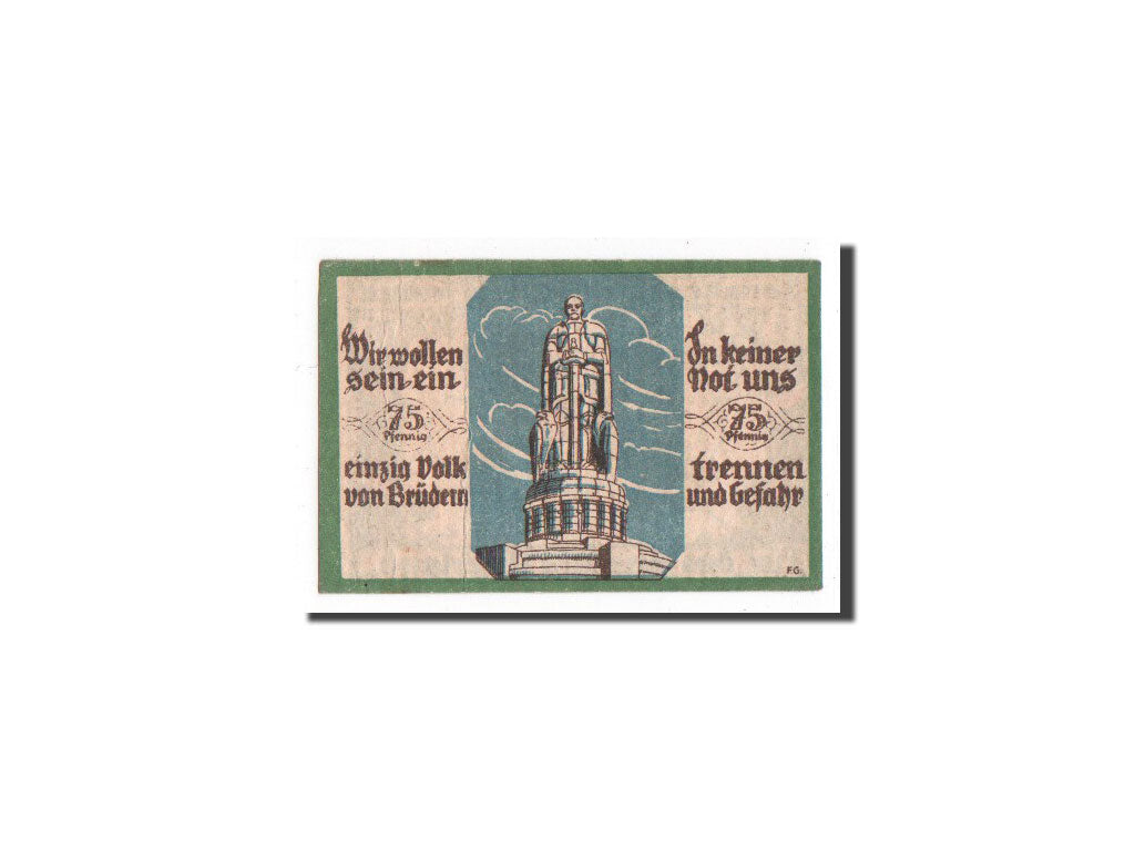 Banknote, Germany, Soltau, 75 Pfennig, O.D, N.D, UNC(64), Mehl:1239.1b