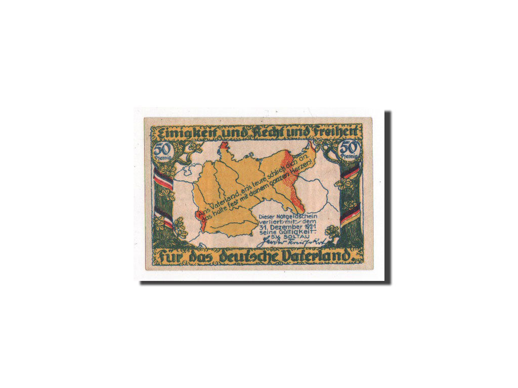 Banknote, Germany, Soltau, 50 Pfennig, O.D, N.D, UNC(65-70), Mehl:1239.1b