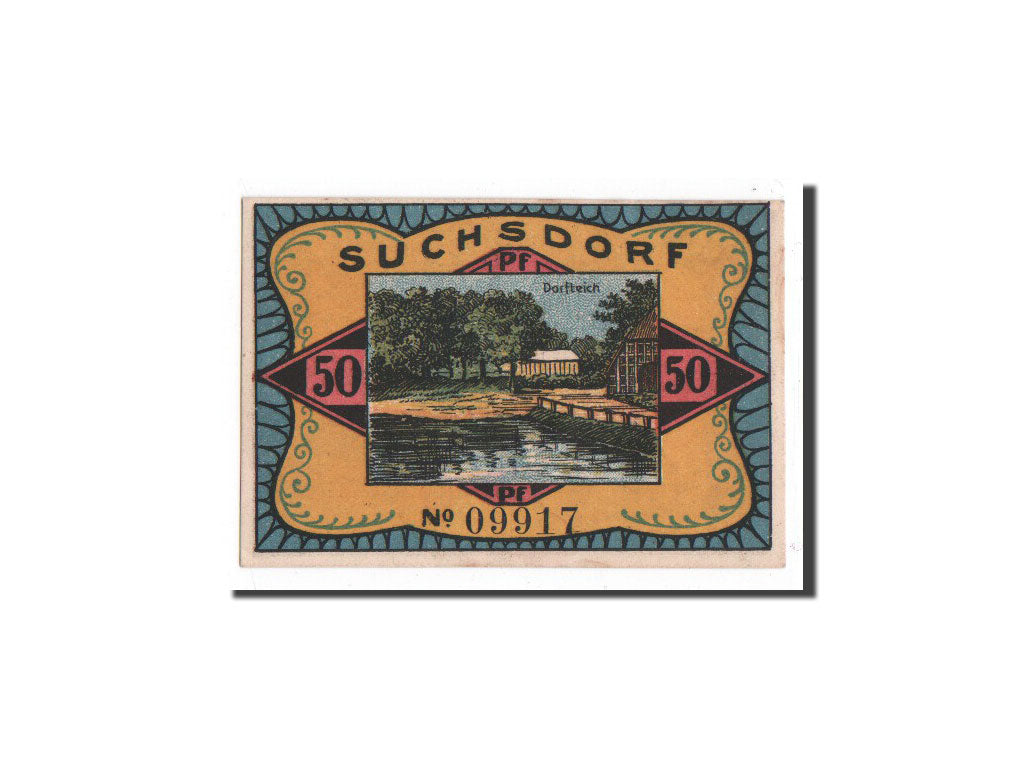 Banknote, Germany, Suchsdorf, 50 Pfennig, O.D, Undated, UNC(64), Mehl:1291.1