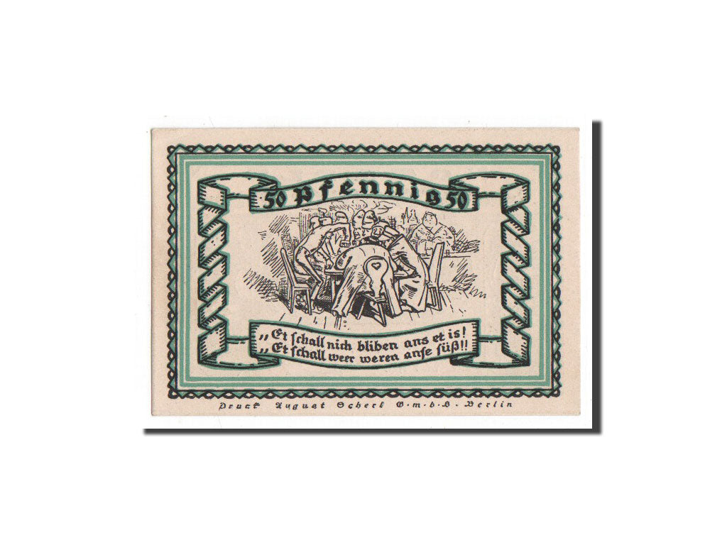 Banknote, Germany, Stolzenau a.d Weser, 50 Pfennig, 1921, 1921-05-01