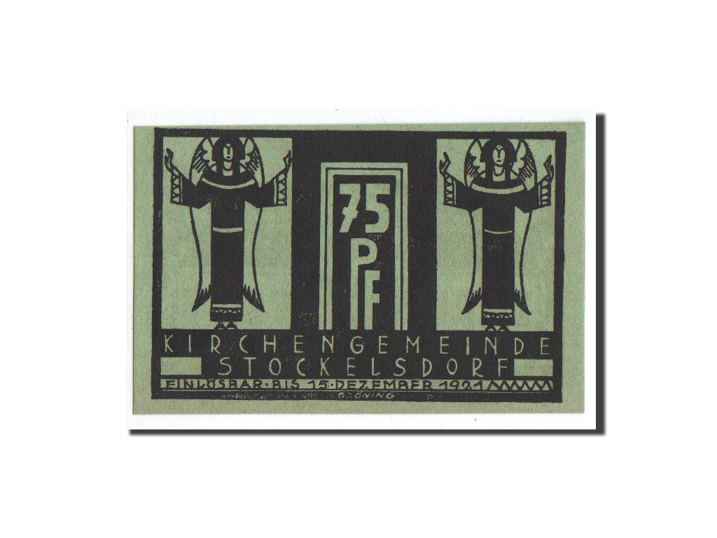 Banknote, Germany, Stockelsdorf, 75 Pfennig, O.D, Undated, UNC(65-70)