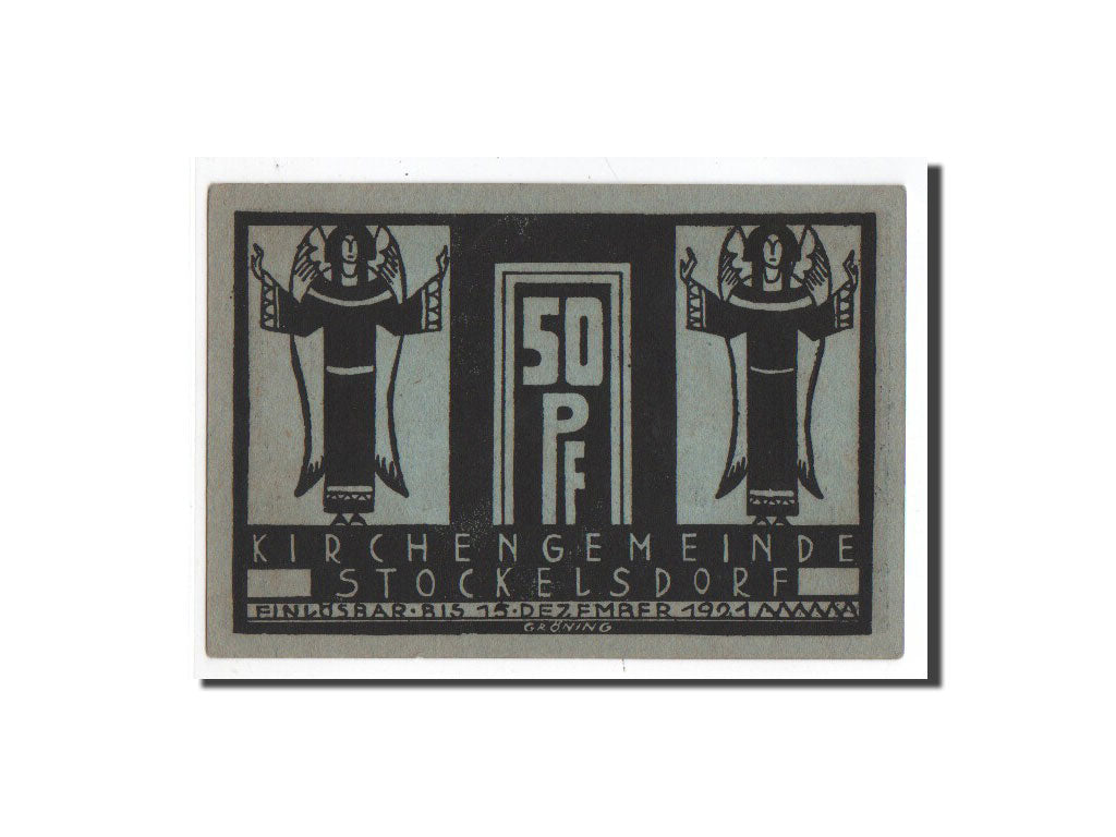 Banknote, Germany, Stockelsdorf, 50 Pfennig, O.D, Undated, UNC(65-70)