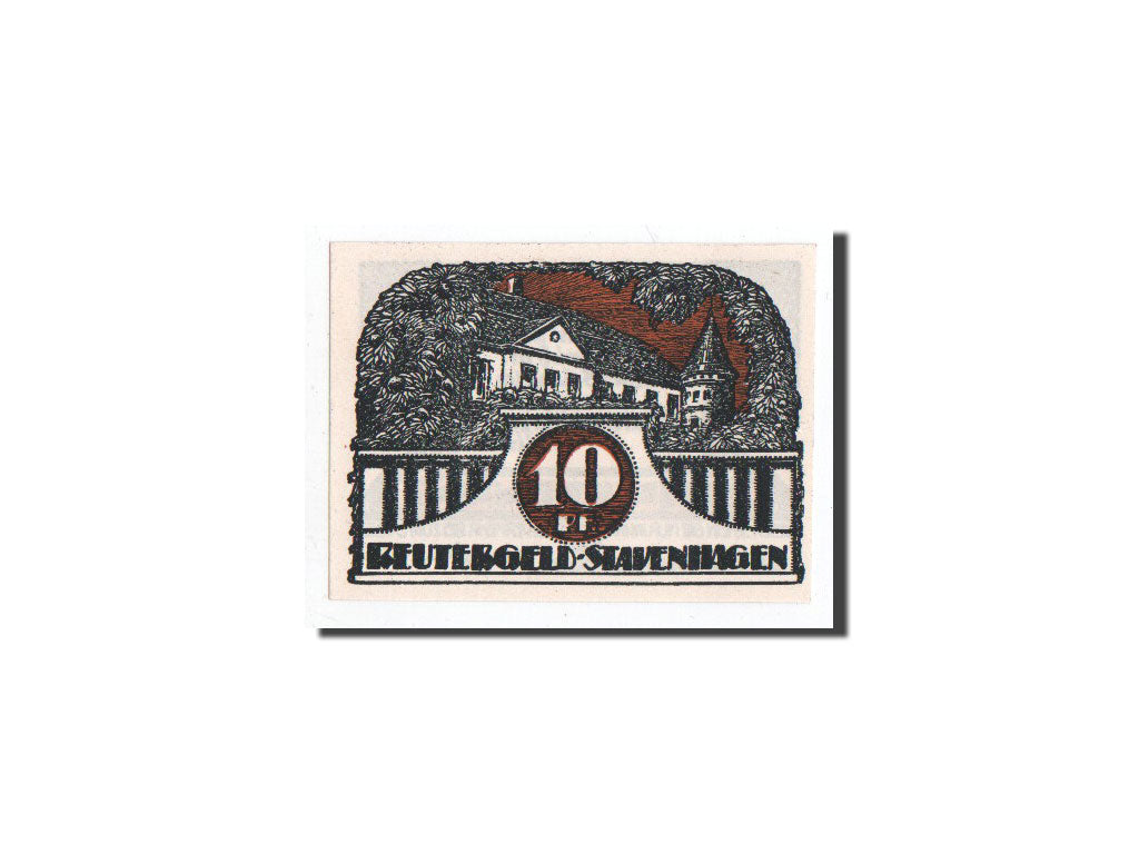 Banknote, Germany, Stavenhagen, 10 Pfennig, O.D, Undated, UNC(65-70)