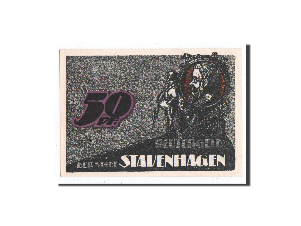 Banknote, Germany, Stavenhagen, 50 Pfennig, O.D, Undated, UNC(65-70)