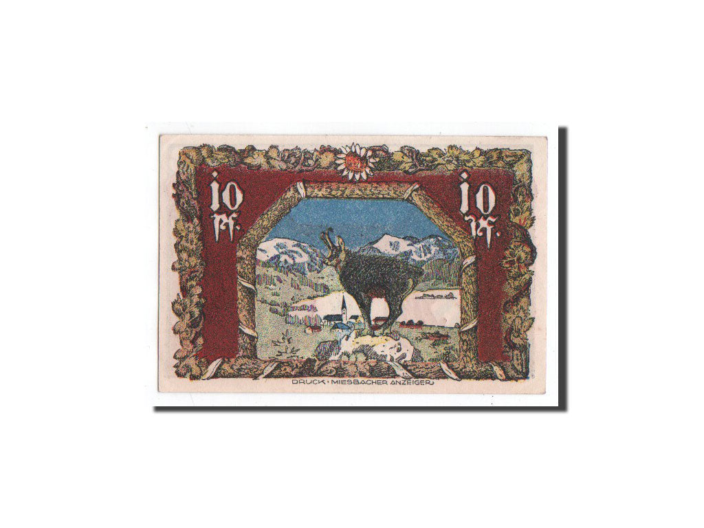 Banknot, Niemcy, Schliersee, 10 Pfennig, 1921, 1921-06-15, UNC(65-70)