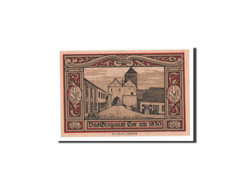 Banknote, Germany, Guhrau Bez Breslau, 1 Mark, O.D, Undated, UNC(65-70)