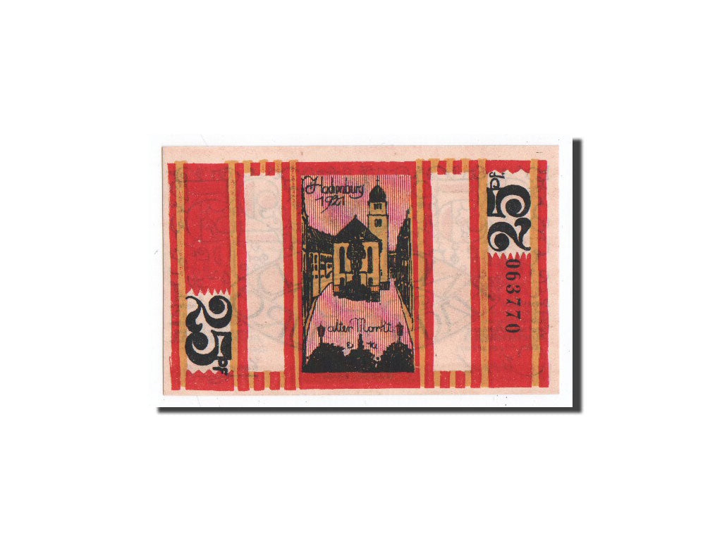 Biljet, Duitsland, Hachenburg, 25 Pfennig, 1921, 1921-06-01, NIEUW, Mehl:498.1