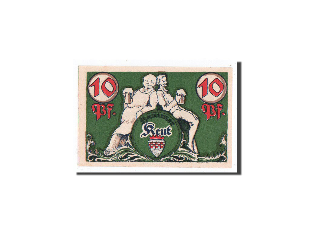 Banknote, Germany, Hamm, 10 Pfennig, 1921, 1921-10-01, UNC(65-70), Mehl:568.4
