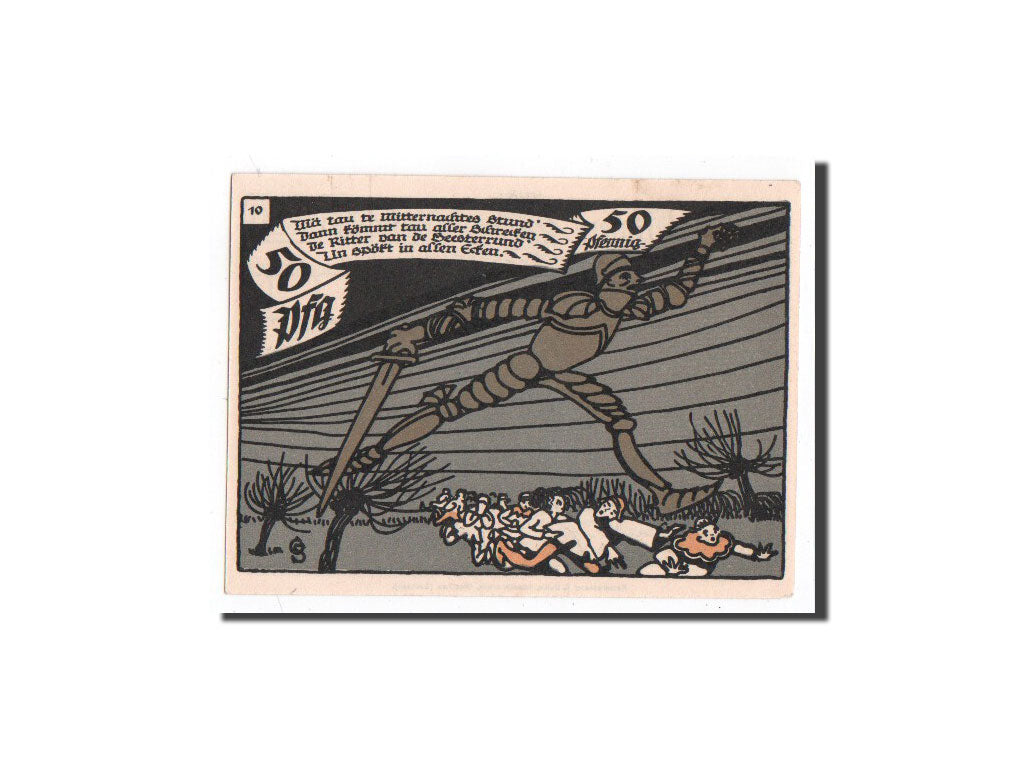 Banknote, Germany, Herne, 50 Pfennig, N.D, 1921, 1921-07-01, UNC(65-70)