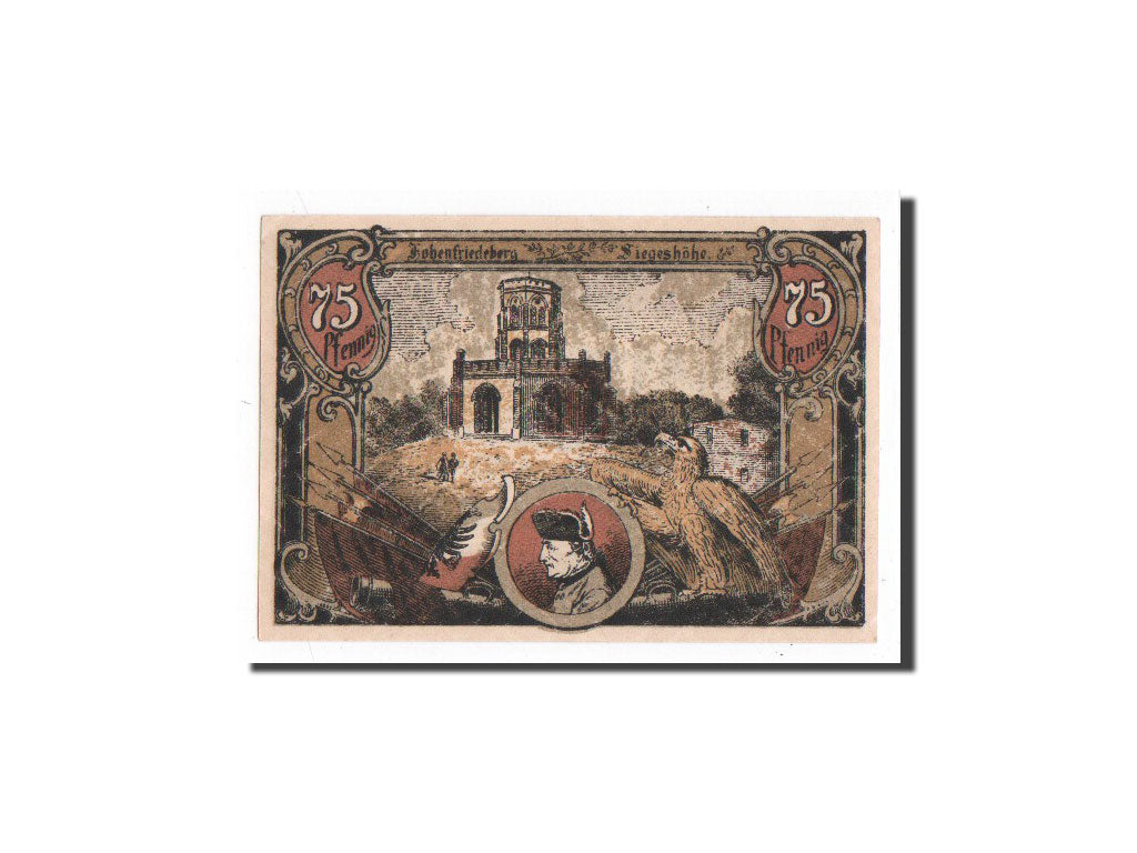Banknote, Germany, Hehenfriedeberg, 75 Pfennig, N.D, O.D, Undated, UNC(65-70)