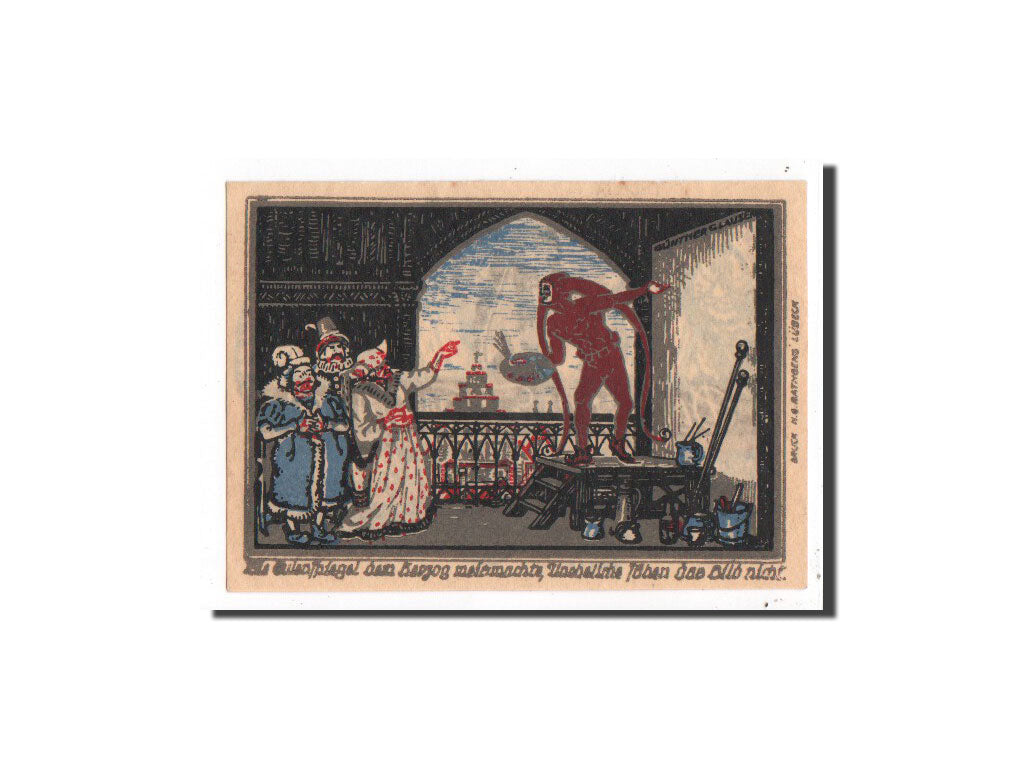 Banknote, Germany, Kneitlingen, 75 Pfennig, serie 1 d, 1921, 1921-07-01