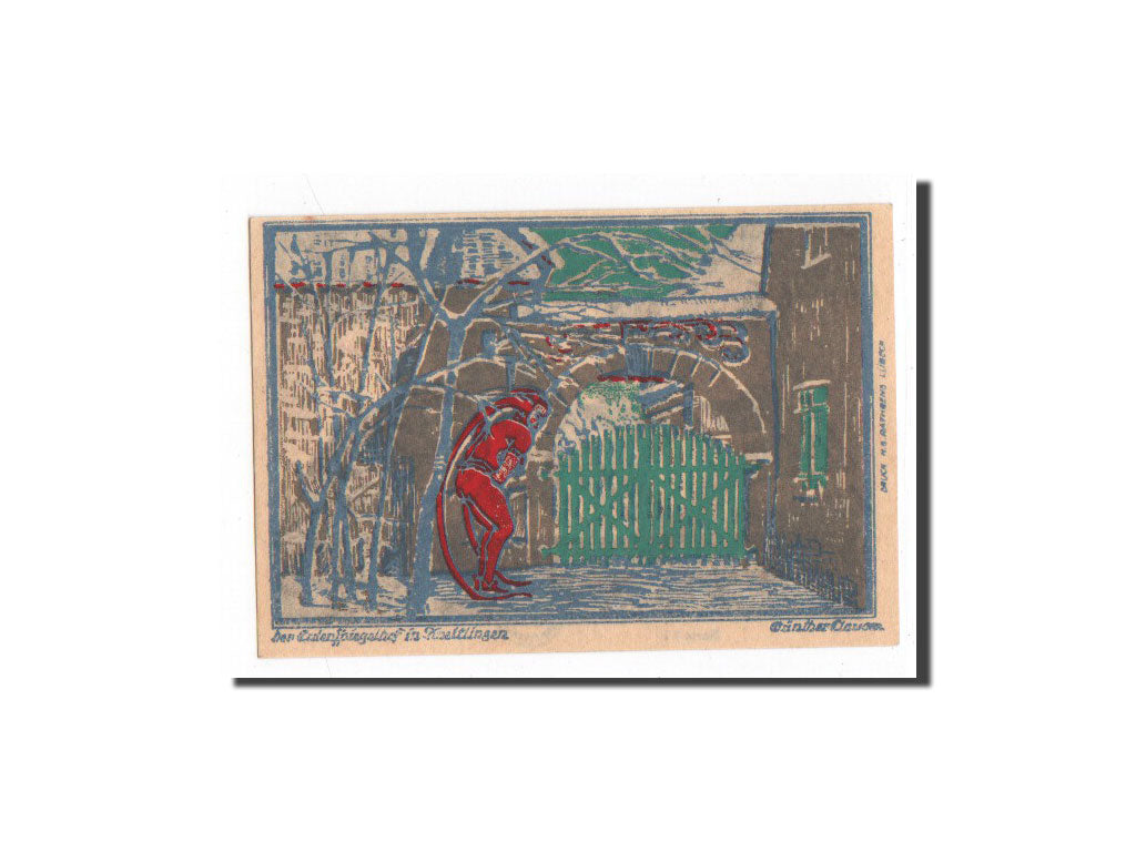 Billet, Allemagne, Kneitlingen, 50 Pfennig, serie 1 b, 1921, 1921-07-01, NEUF