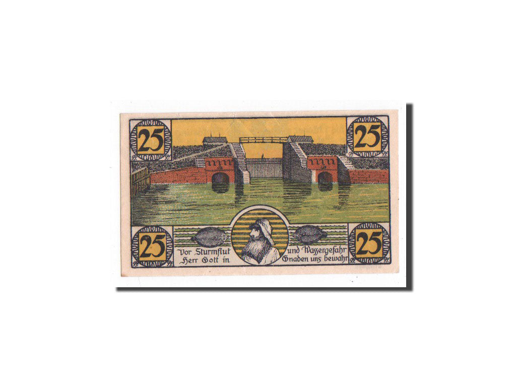 Geldschein, Deutschland, Hoyer, 25 Pfennig, N.D, 1920, 1920-04-10, UNZ