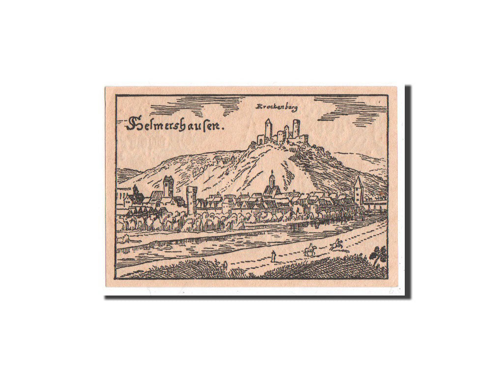 Banconote, Germania, Hofgeisman, 25 Pfennig, paysage, O.D, Undated, FDS