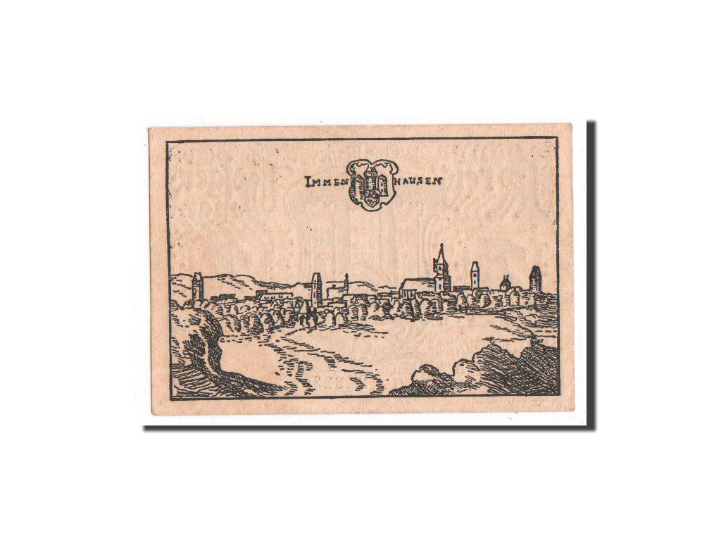 Billete, Alemania, Hofgeisman, 1 Mark, paysage, O.D, Undated, UNC, Mehl:619.1