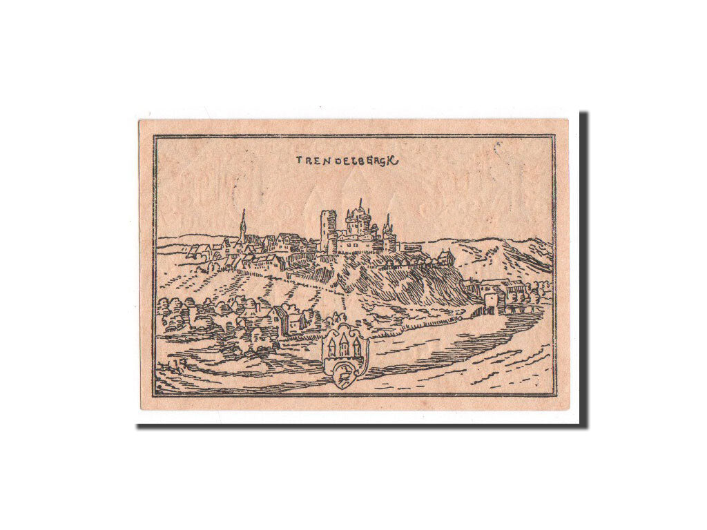 Banconote, Germania, Hofgeisman, 50 Pfennig, paysage, O.D, Undated, FDS