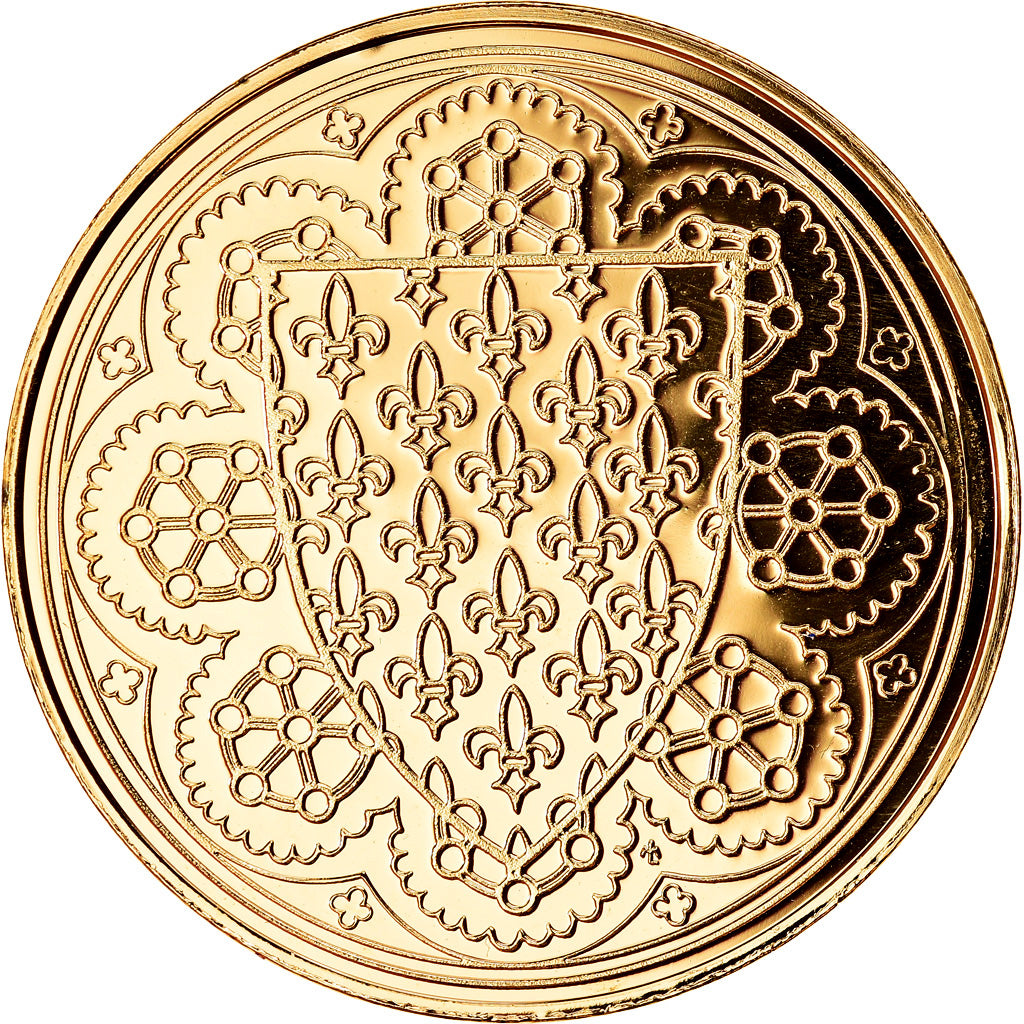 França, Medal, Les Rois de France, Philippe V, História, MS(63), Vermeil