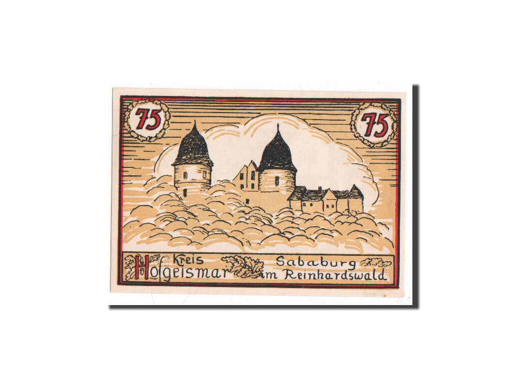 Banconote, Germania, Hofgeisman, 75 Pfennig, Animaux, O.D, Undated, FDS