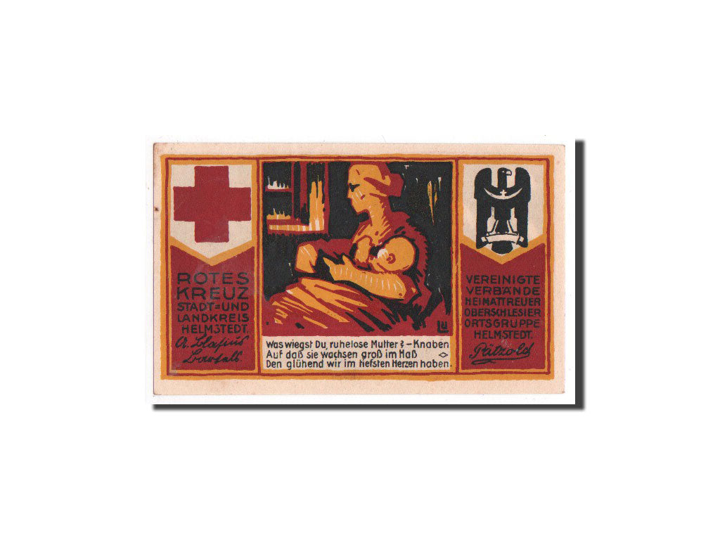 Banknote, Germany, Helmstedt, 2 Mark, femme, 1921, 1921-12-24, UNC(65-70)