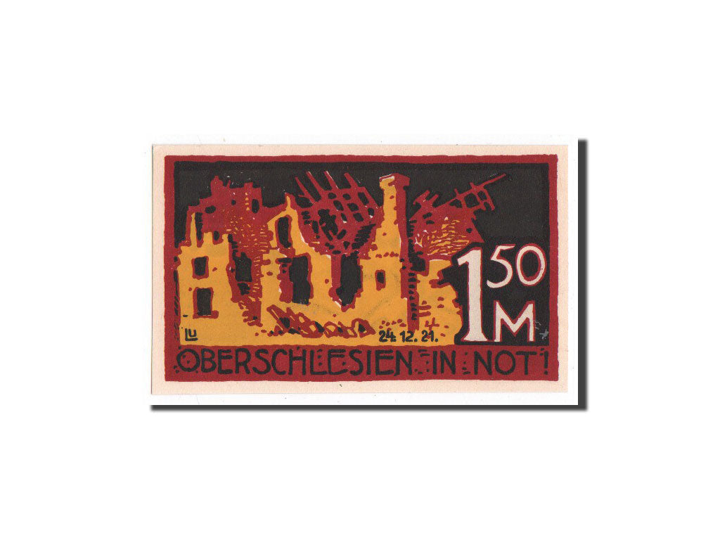 Billet, Allemagne, Helmstedt, 1.5 Mark, métier, 1921, 1921-12-24, NEUF