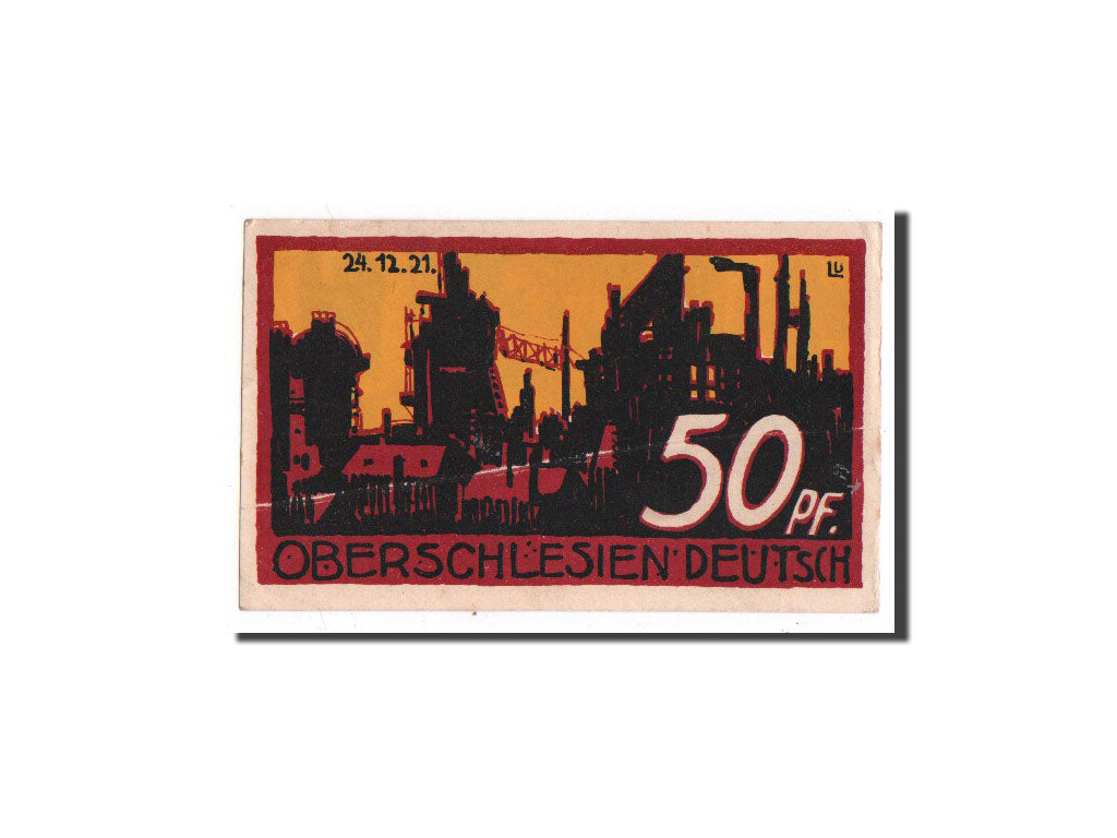 Banknote, Germany, Helmstedt, 50 Pfennig, métier, 1921, 1921-12-24, UNC(65-70)