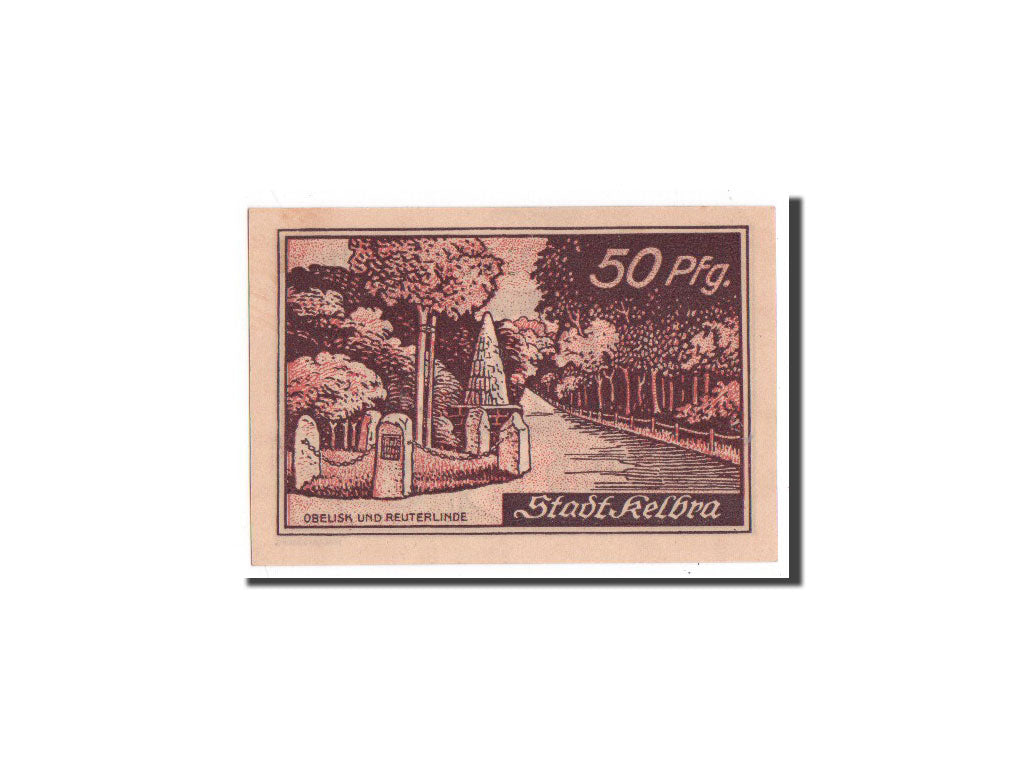 Banknote, Germany, Kelbra, 50 Pfennig, paysage, 1921, 1921-07-12, UNC(65-70)