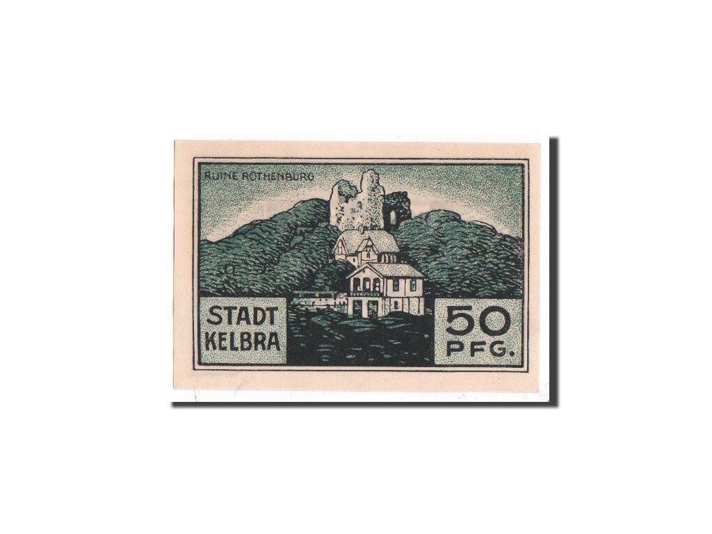 Banknote, Germany, Kelbra, 50 Pfennig, paysage, 1921, 1921-07-12, UNC(65-70)