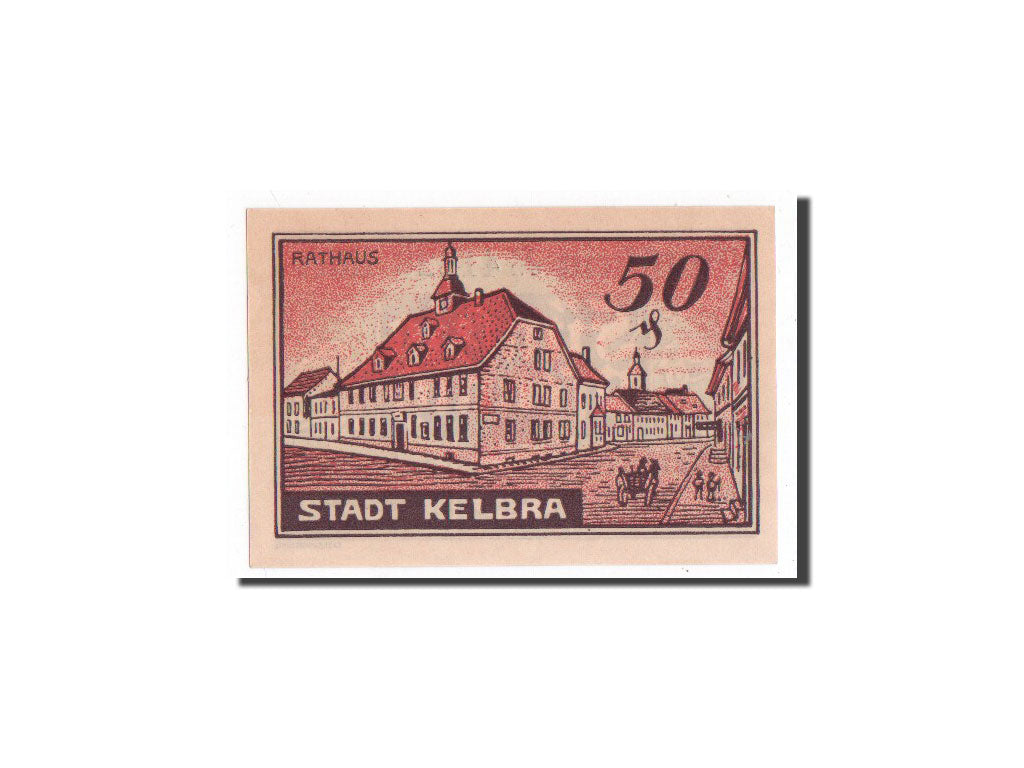 Banknote, Germany, Kelbra, 50 Pfennig, paysage, 1921, 1921-07-12, UNC(65-70)