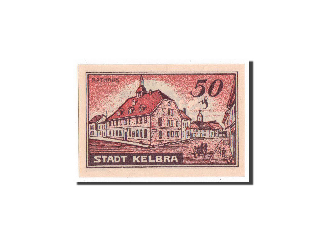 Banknote, Germany, Kelbra, 50 Pfennig, paysage, 1921, 1921-07-12, UNC(65-70)