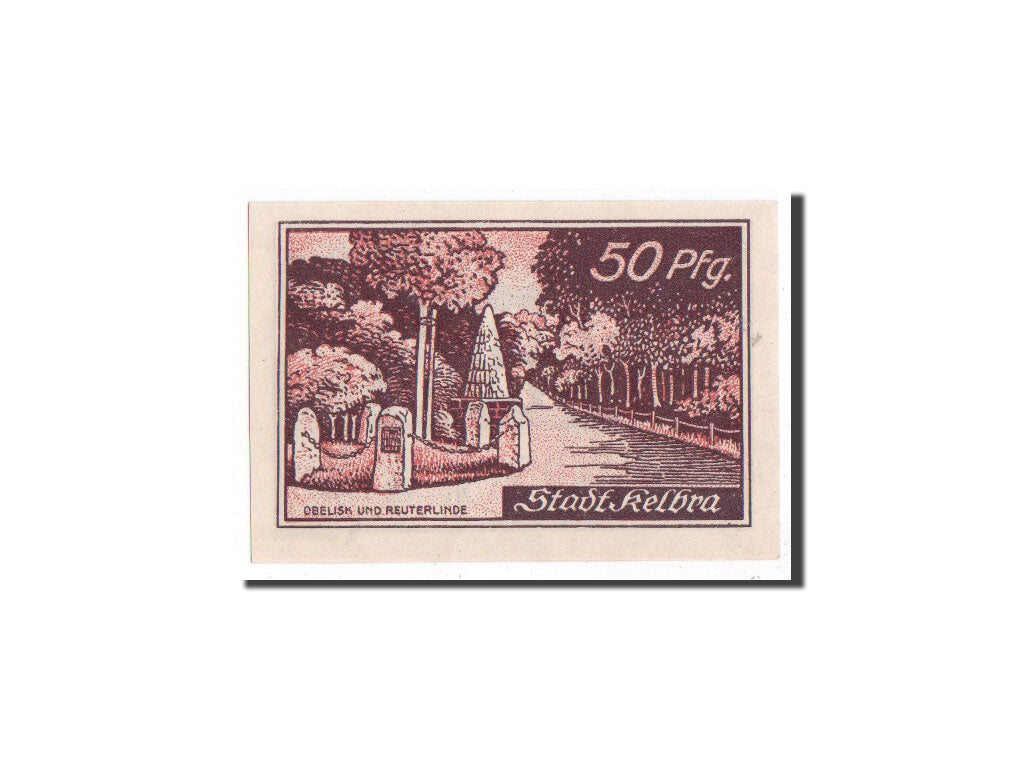 Banknote, Germany, Kelbra, 50 Pfennig, paysage, 1921, 1921-07-12, UNC(65-70)
