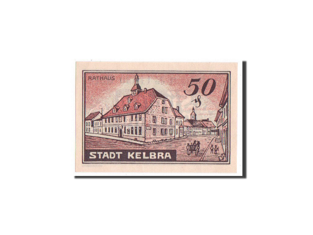 Banknote, Germany, Kelbra, 50 Pfennig, paysage, 1921, 1921-06-19, UNC(65-70)