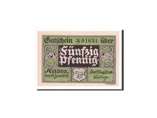Banknote, Germany, Kelbra, 50 Pfennig, Monument, 1921, 1921-06-19, UNC(65-70)
