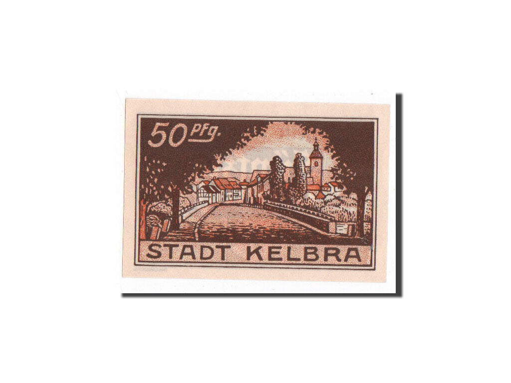 Banknote, Germany, Kelbra, 50 Pfennig, paysage, 1921, 1921-06-19, UNC(65-70)