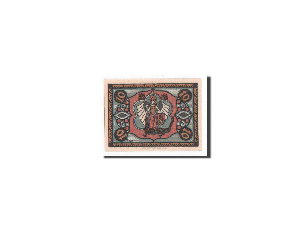 Biljet, Duitsland, Jena Stadt, 10 Pfennig, personnage, 1921, 1921-05-01, NIEUW