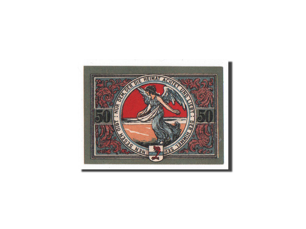 Banknote, Germany, Jacobshagen, 50 Pfennig, ange, 1920, Undated, UNC(65-70)