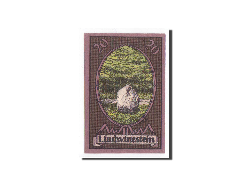 Banknote, Germany, Koberg, 20 Pfennig, paysage, O.D, Undated, UNC(65-70)