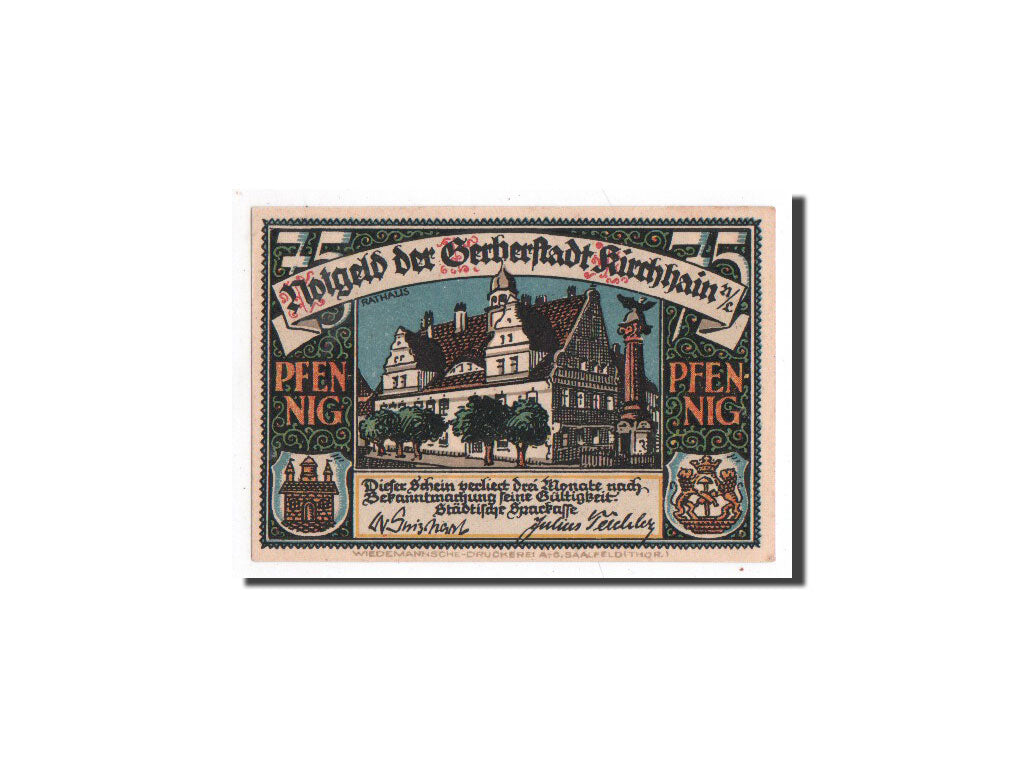 Banknote, Germany, 75 Pfennig, métier, 1921, 1921-08-01, UNC(65-70), Mehl:701.1