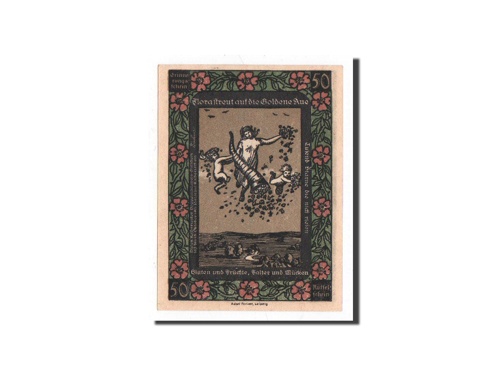 Banknote, Germany, Kalbsrieth, 50 Pfennig, personnage 3, O.D, Undated