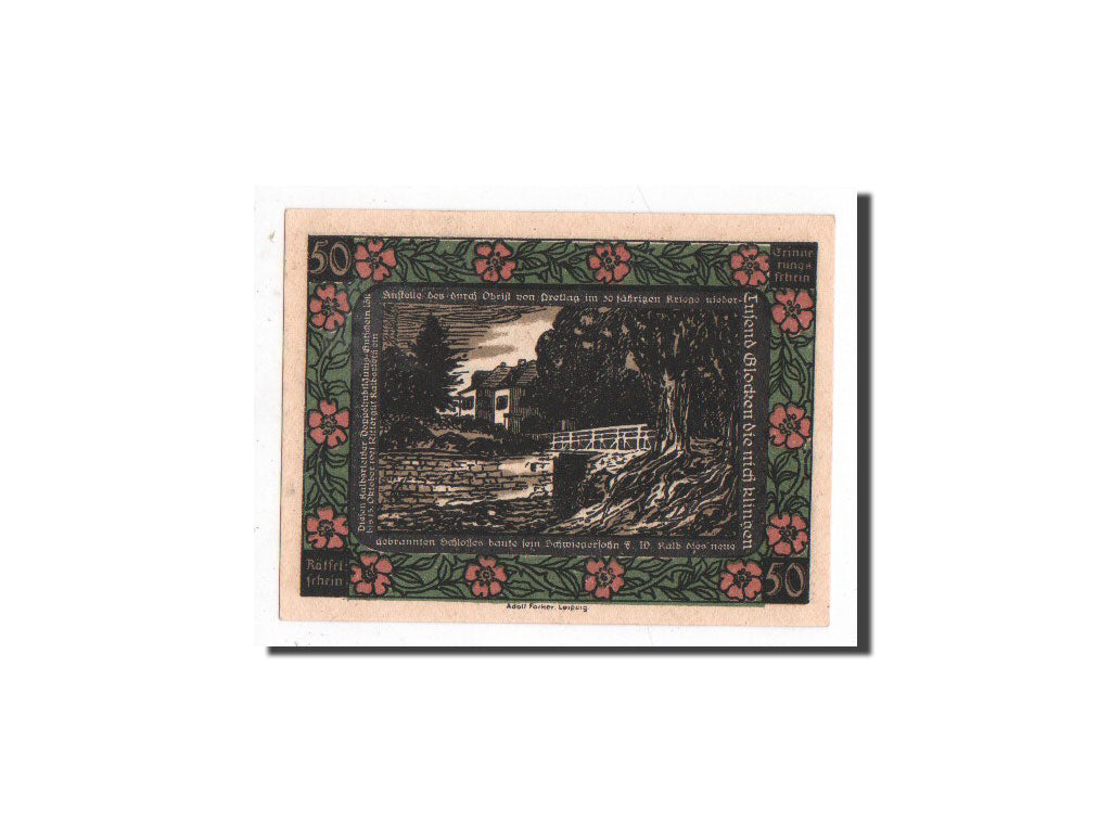 Banknote, Germany, Kalbsrieth, 50 Pfennig, personnage 4, O.D, Undated