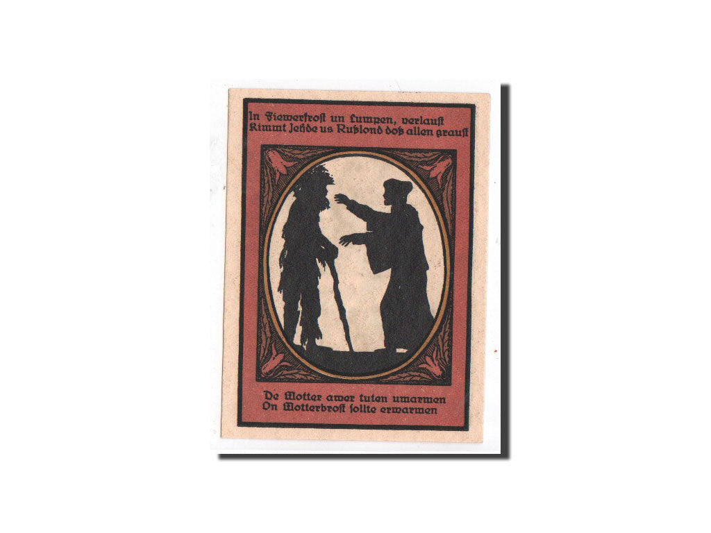 Banknote, Germany, Kalbsrieth, 50 Pfennig, personnage 5, O.D, Undated