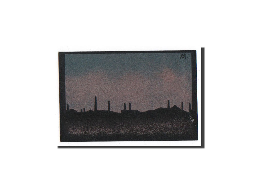 Banknote, Germany, Harburg, 50 Pfennig, paysage 2, 1921, 1921-08-01, UNC(65-70)