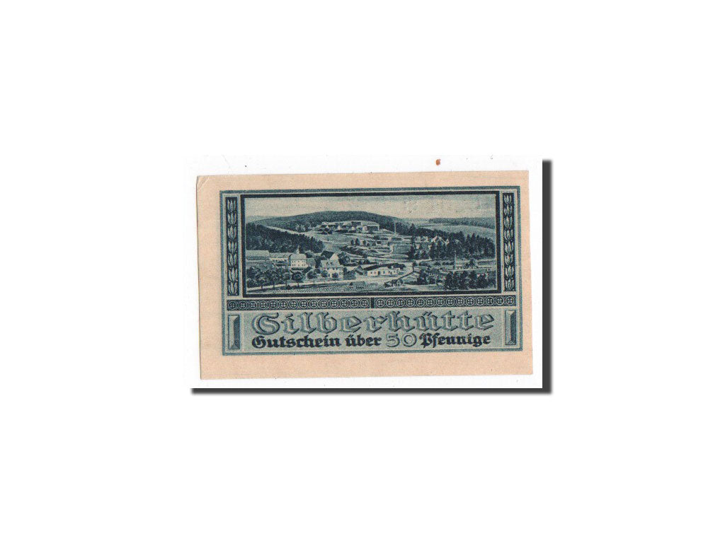 Banknote, Germany, Harzgerode, 50 Pfennig, paysage, 1921, 1921-07-07