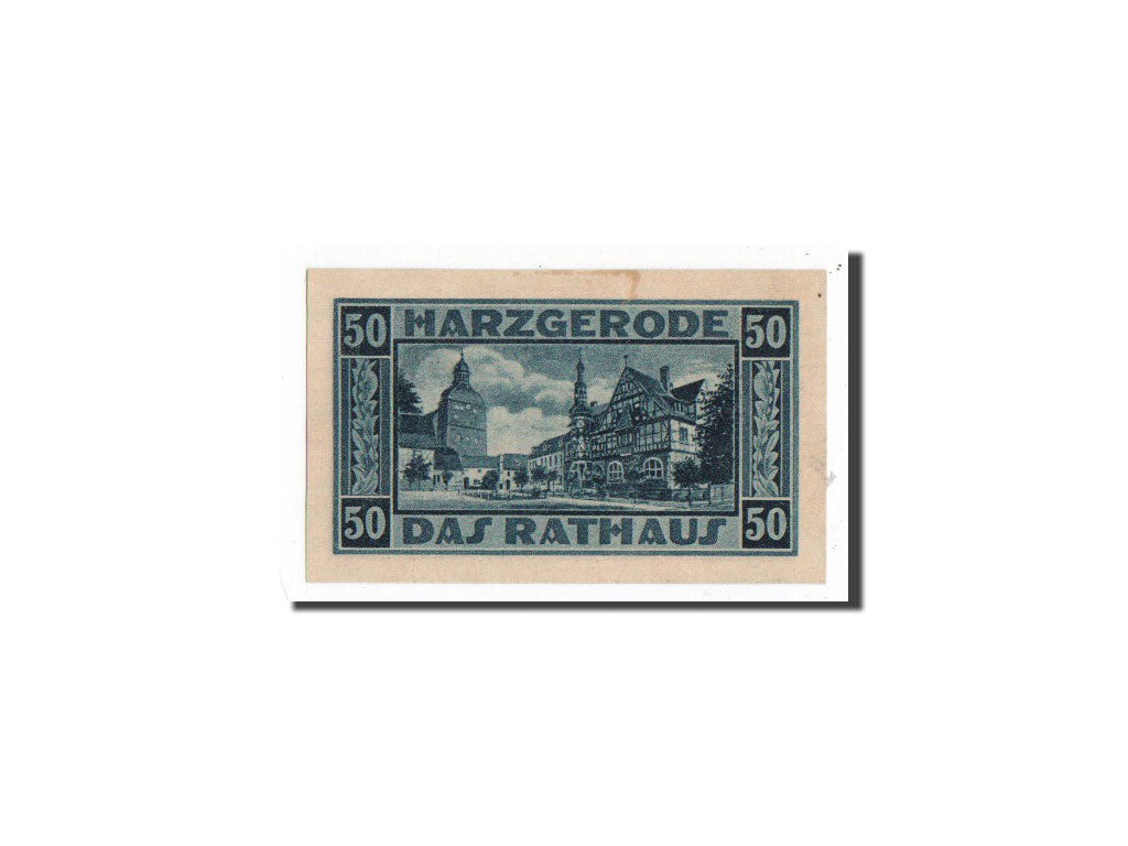 Banknote, Germany, Harzgerode, 50 Pfennig, paysage, 1921, 1921-07-07