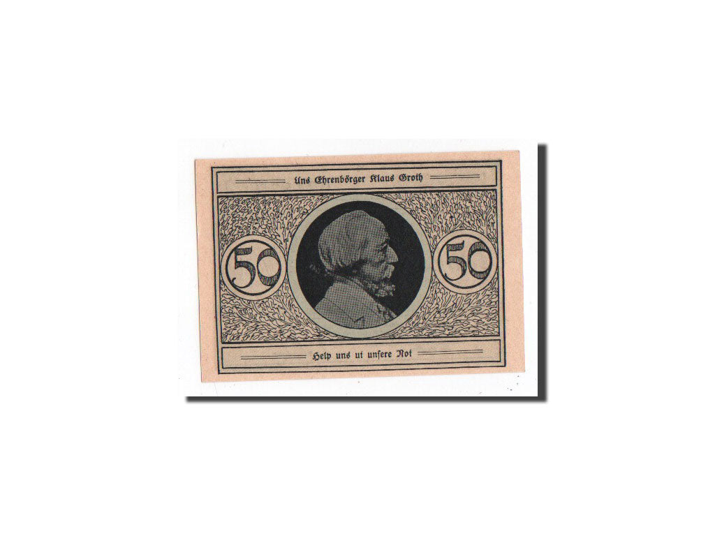 Banknote, Germany, Heide, 50 Pfennig, personnage, O.D, Undated, UNC(65-70)