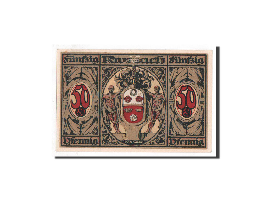 Banknote, Germany, Kronach, 50 Pfennig, Ville, 1921, Undated, UNC(65-70)